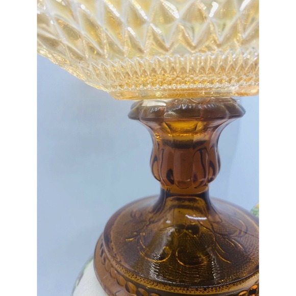 Antique Sadler "The Old Mill" Teapot Federal Glass Candy Dish Made in England - Picture 4 of 11